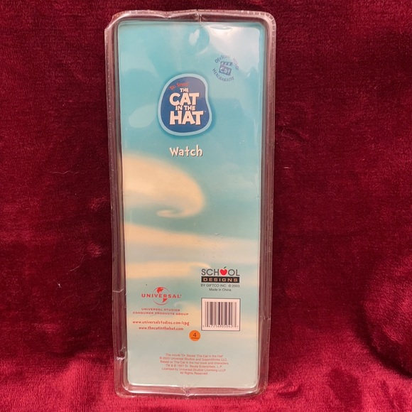 2003 Dr Seuss' Cat in the Hat Watch Universal Official Movie Merchandise - Picture 2 of 6